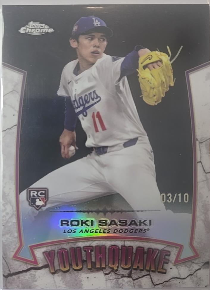 Roki Sasaki [Black Refractor] #YQ-10