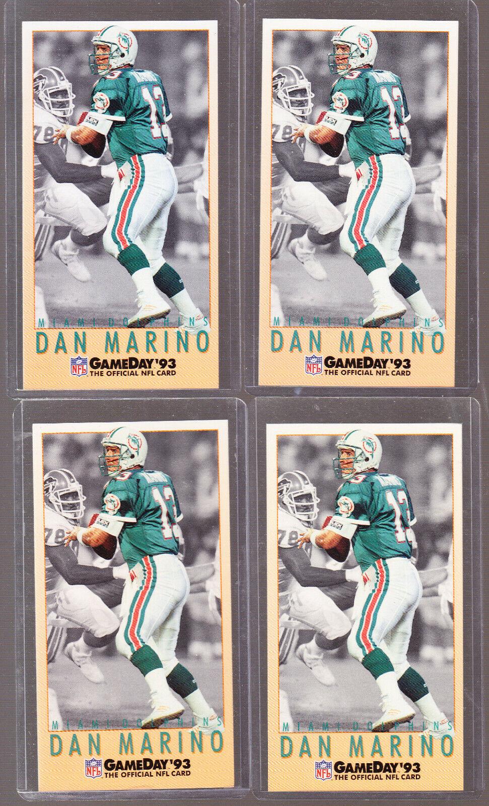 Dan Marino #13 Football Cards 1993 Fleer Gameday