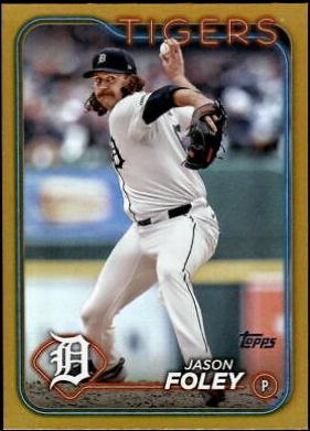 Jason Foley [Gold Rainbow Foil] #US290