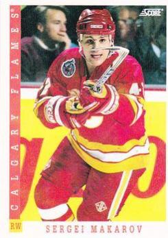 Sergei Makarov #33 Hockey Cards 1993 Score