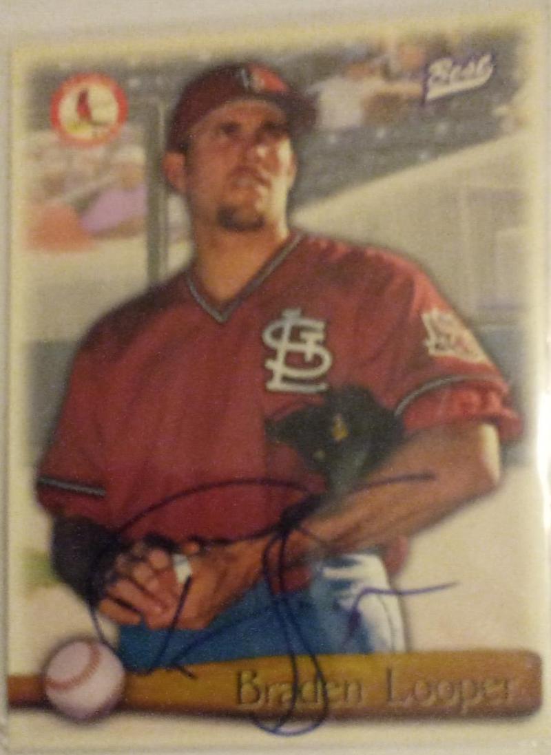 Braden Looper #No number Baseball Cards 1998 Bowman's Best Certified Autograph