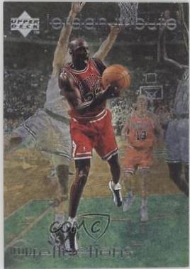 Michael Jordan #MJ68 1997 Upper Deck Michael Jordan Tribute Basketball