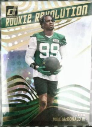 Will McDonald IV #RR-11 Football Cards 2023 Panini Donruss Rookie Revolution