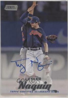 Tyler Naquin #SCA-TN 2017 Stadium Club Baseball Autographs