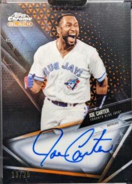 Joe Carter [Orange Refractor] #CBA-JC