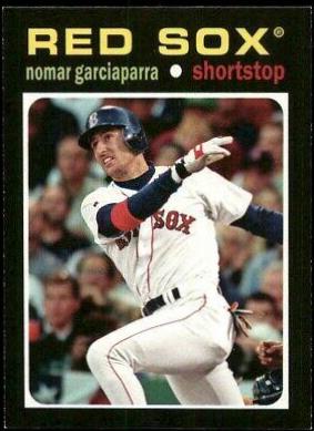 Nomar Garciaparra #TM-40 Baseball Cards 2013 Topps Update 1971 Minis