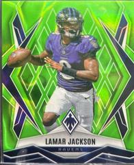 Lamar Jackson [Lime Green Lava] #144 Prices | 2025 Panini Phoenix