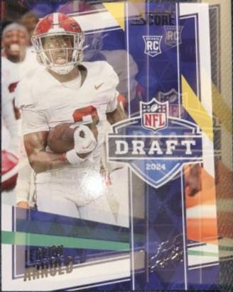 Terrion Arnold #13 Football Cards 2024 Panini Score NFL Draft