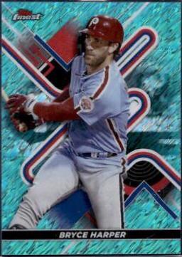 Bryce Harper [Aqua Shimmer Refractor] #79