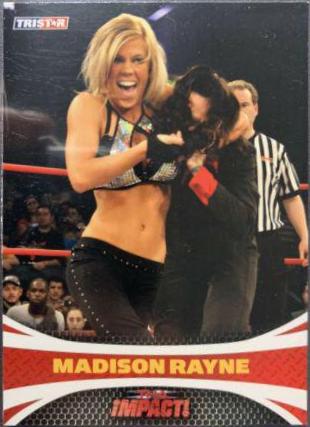 Madison Rayne #55 Wrestling Cards 2009 TriStar TNA Impact