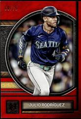 Julio Rodriguez [Ruby] #8 Baseball Cards 2025 Topps Museum Collection Prices