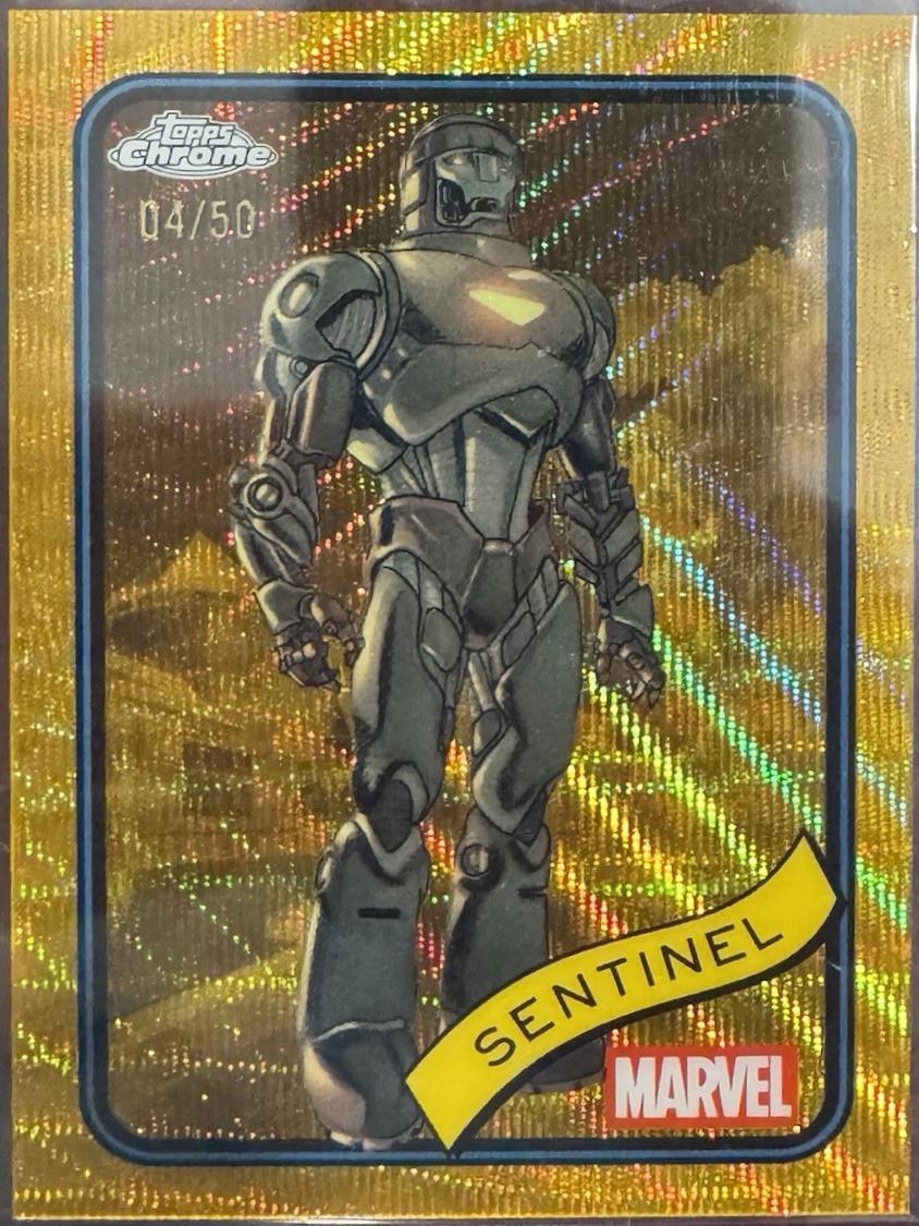 Sentinel Gold Wave Refractor