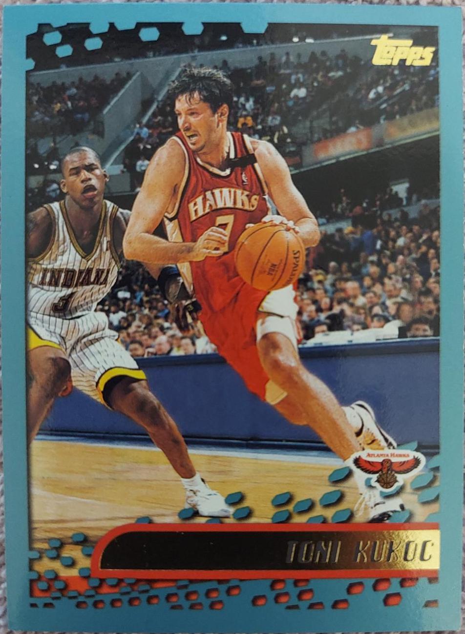 Toni Kukoc #124 Basketball Cards 2001 Topps