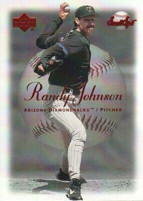 Randy Johnson #39 Baseball Cards 2001 Upper Deck Sweet Spot