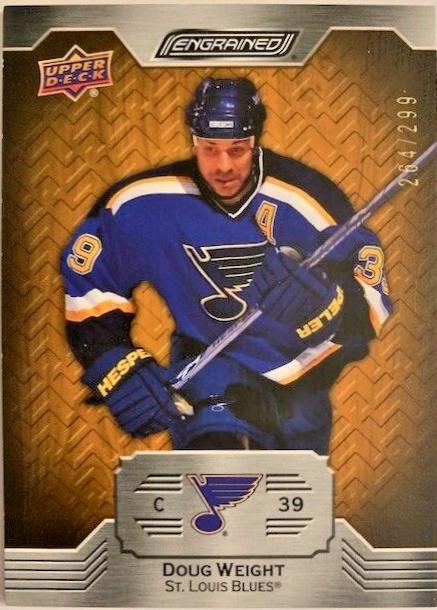 Doug Weight #85 2023-24 Upper Deck Engrained Hockey