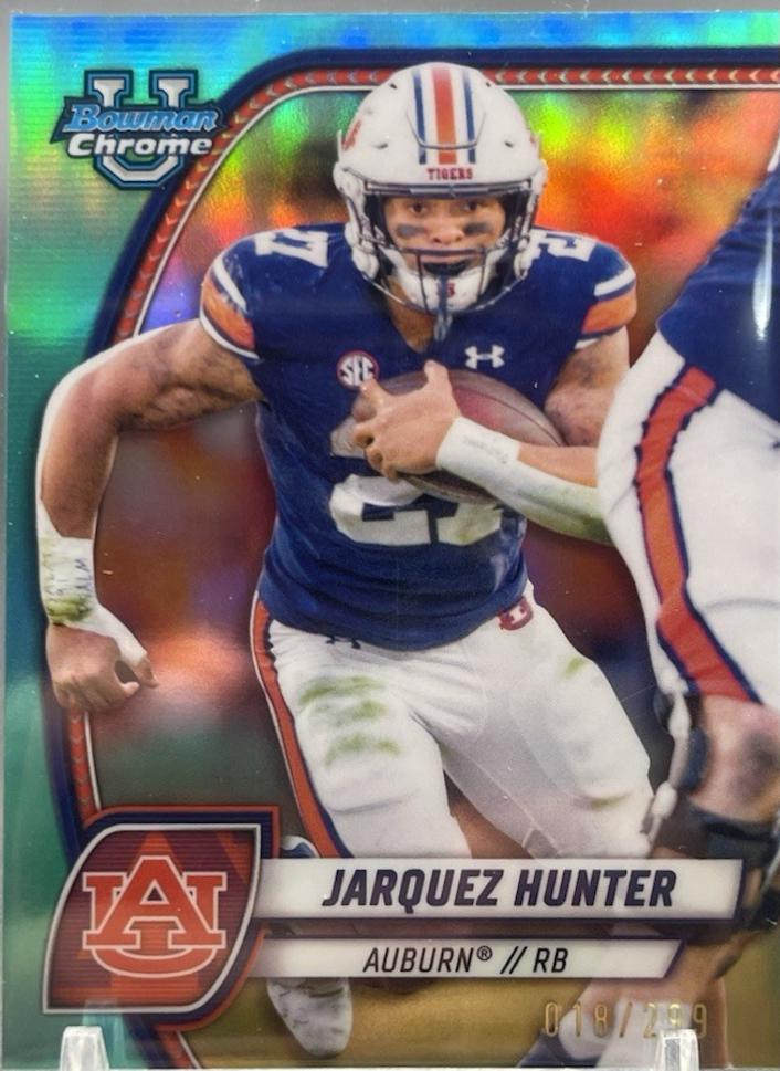 Jarquez Hunter [Aqua Refractor] #93