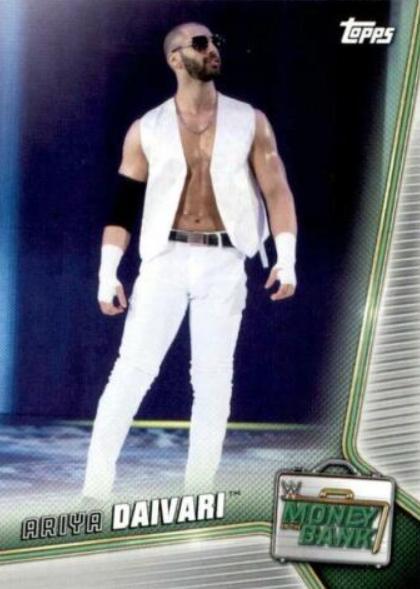 Ariya Daivari #6 Wrestling Cards 2019 Topps WWE Money in the Bank