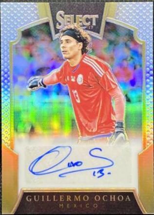 Guillermo Ochoa #S-GO 2016 Panini Select Signatures Soccer