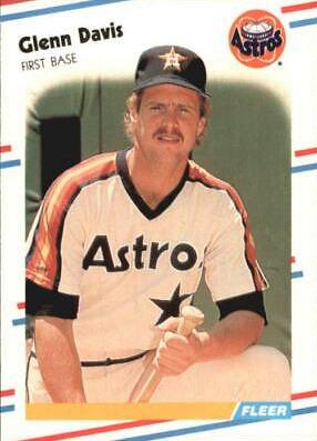 Glenn Davis #445 1988 Fleer Glossy Baseball