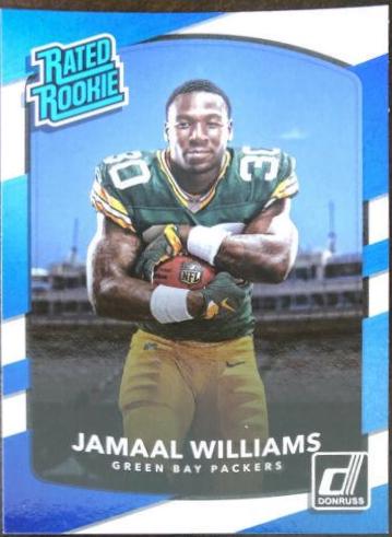 Jamaal Williams #317 Football Cards 2017 Panini Donruss