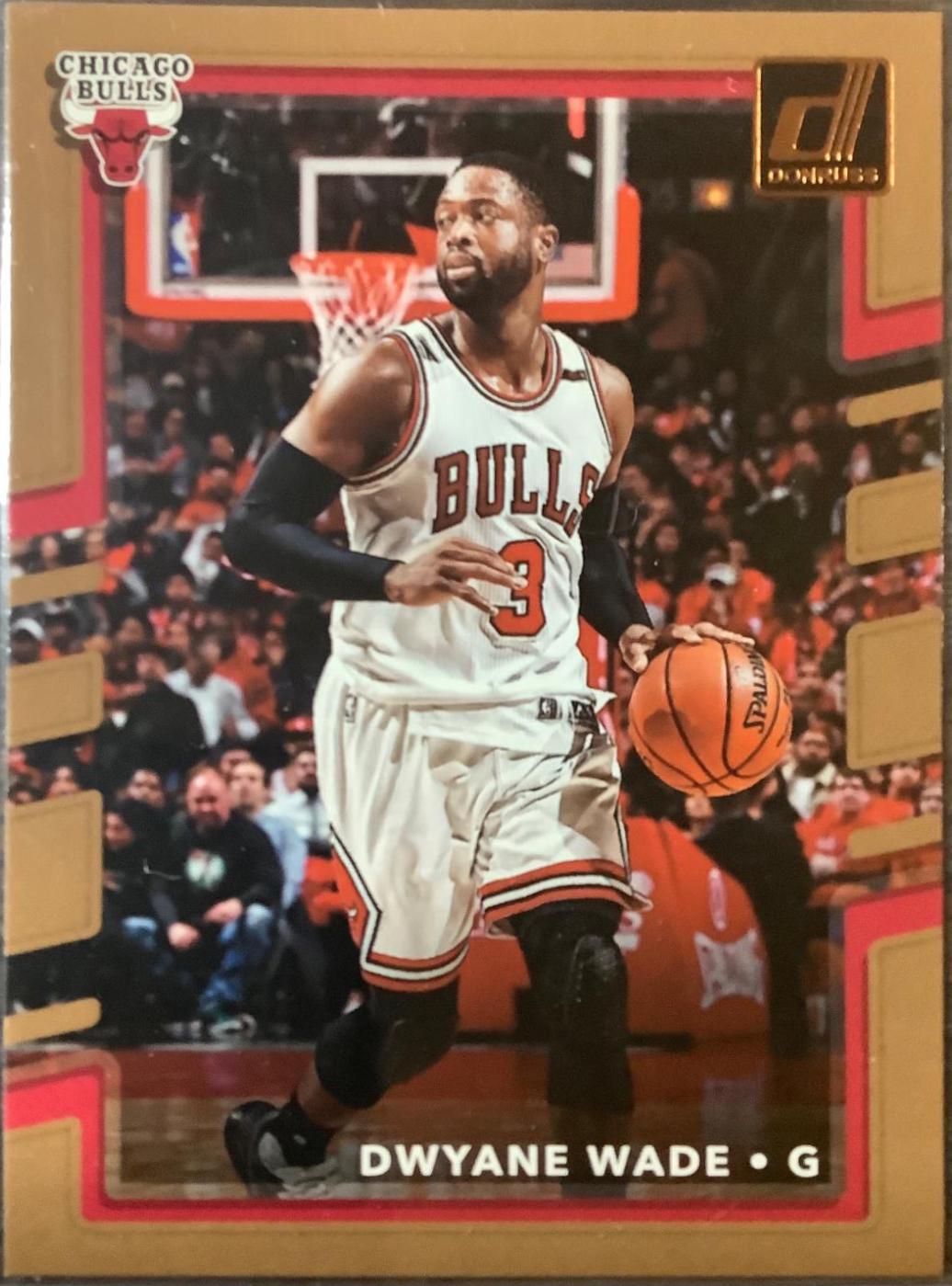Dwayne Wade #25 Basketball Cards 2017 Panini Donruss
