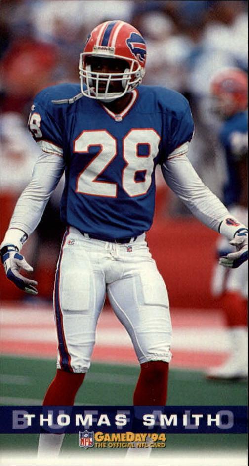 Thomas Smith #42 Football Cards 1994 Fleer Gameday