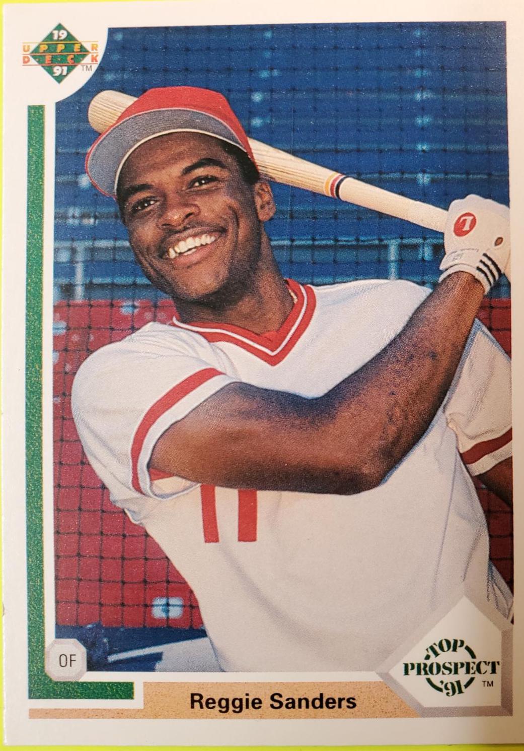 Reggie Sanders #71 Baseball Cards 1991 Upper Deck