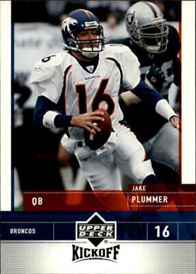 Jake Plummer #26 Football Cards 2005 Upper Deck Kickoff