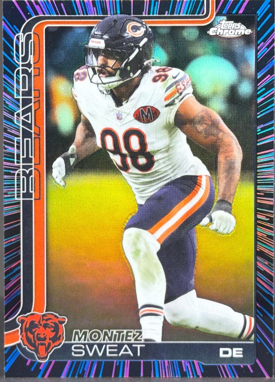 2025 Montez Sweat [Neon Pulse Refractor] #56
