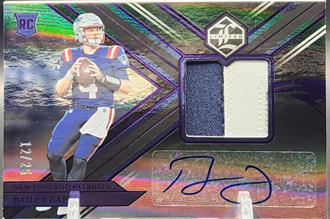 Bailey Zappe [Patch Autograph Amethyst] #140