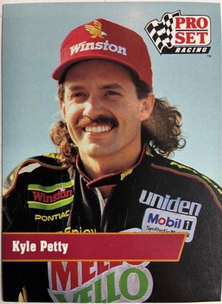 Kyle Petty #87 Racing Cards 1991 Pro Set