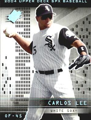 Carlos Lee #18 Baseball Cards 2004 Spx