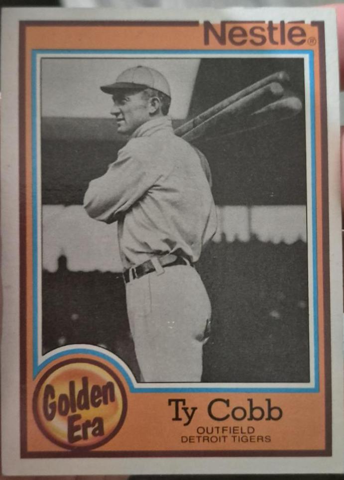 Ty Cobb #7 1987 Nestle Dream Team Baseball
