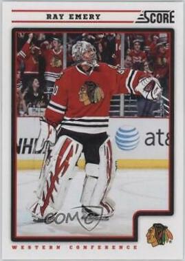 Ray Emery #129 Hockey Cards 2012 Score