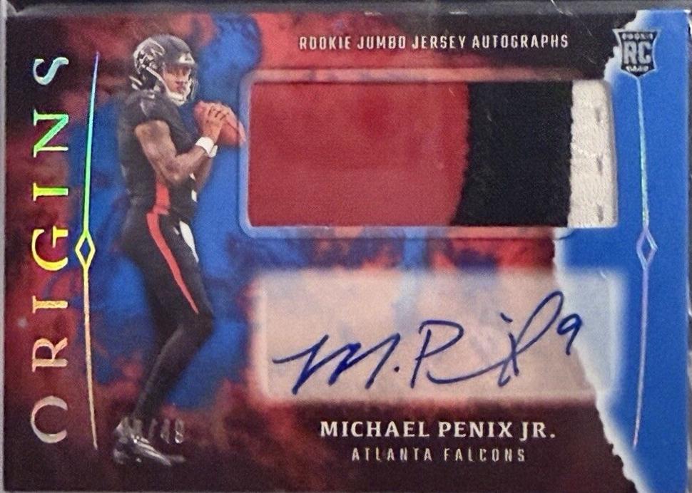 Michael Penix Jr. [Blue Patch] #RJA-MPE
