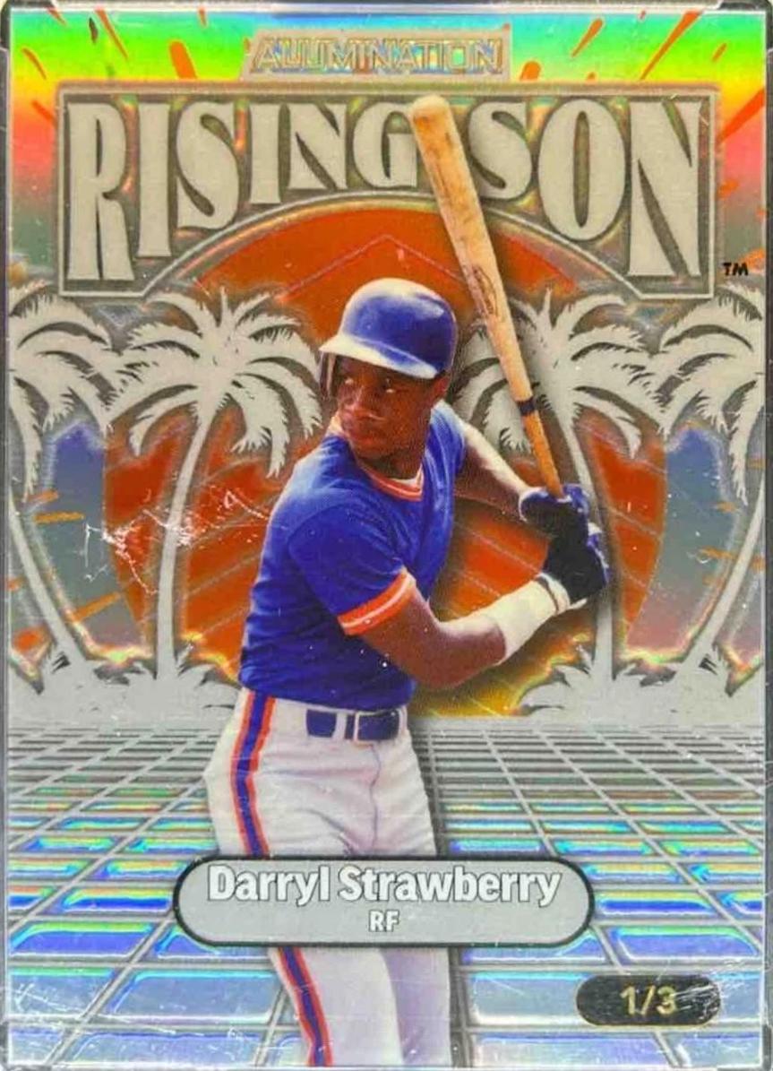 Darryl Strawberry #ARS-DS 2024 Wild Card Alumination Just The Hits Baseball