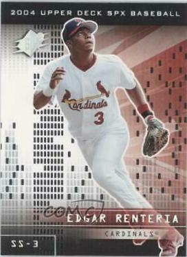Edgar Renteria #20 Baseball Cards 2004 Spx