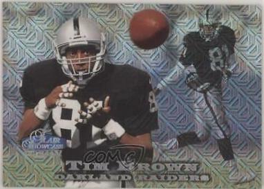Tim Brown #53 1998 Flair Showcase Football