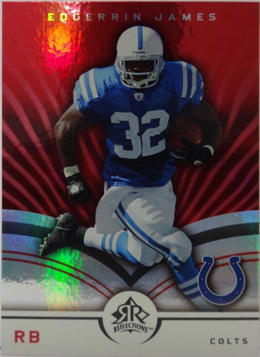 Edgerrin James #41 2005 Upper Deck Reflections Football