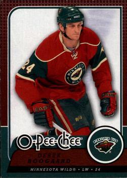 Derek Boogaard #731 Hockey Cards 2008 O Pee Chee