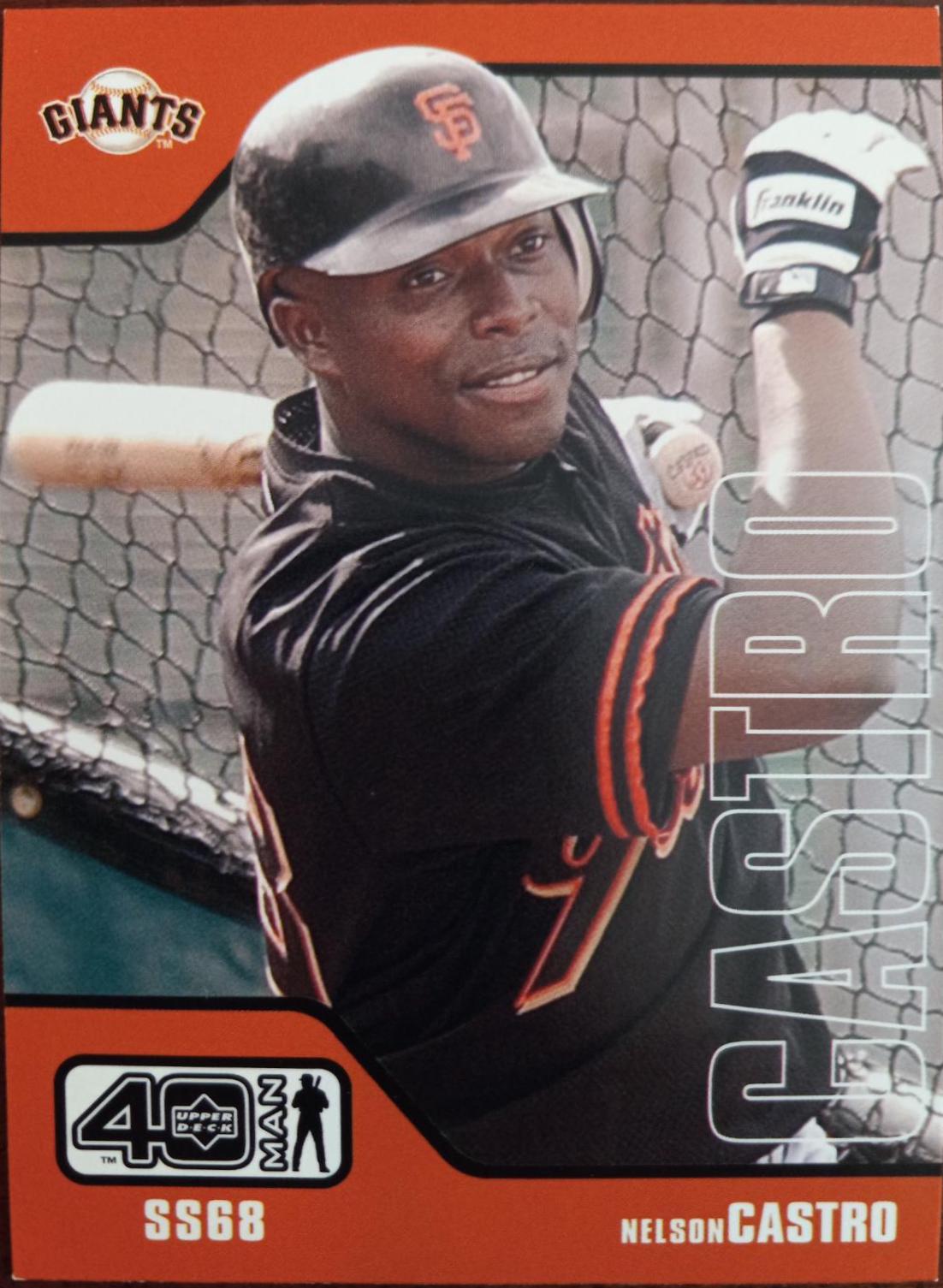Nelson Castro #773 Baseball Cards 2002 Upper Deck 40 Man