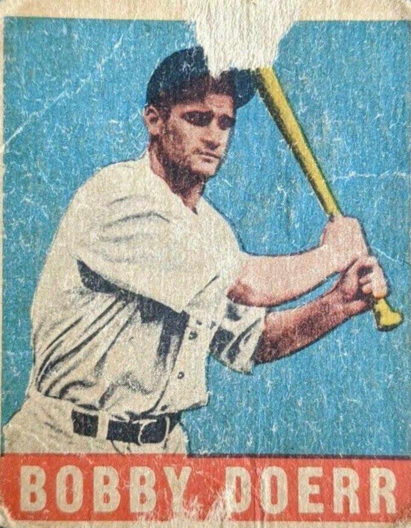 Bobby Doerr #83 Baseball Cards 1948 Leaf