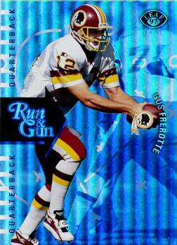 Gus Frerotte / Terry Allen #18 Football Cards 1997 Leaf Run & Gun