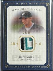 Dan Uggla [Patch] #CC-DU Baseball Cards 2008 Upper Deck Masterpieces Captured on Canvas Prices
