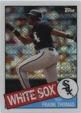 Frank Thomas #85C-11 Baseball Cards 2020 Topps Chrome Silver Pack 1985