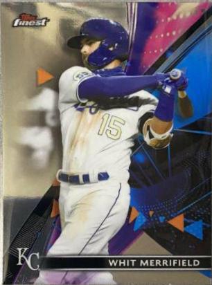 Whit Merrifield #3 Baseball Cards 2021 Topps Finest