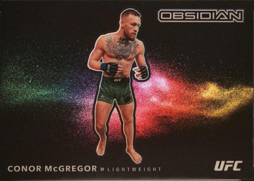 Conor Mcgregor #BCB-CM Ufc Cards 2023 Panini Chronicles UFC Black Color Blast