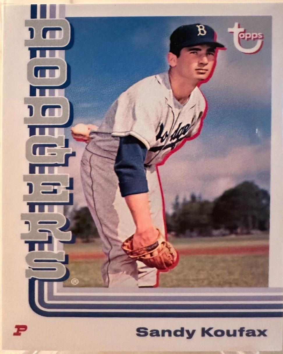 Sandy Koufax #2 Baseball Cards 2024 Topps Brooklyn Collection
