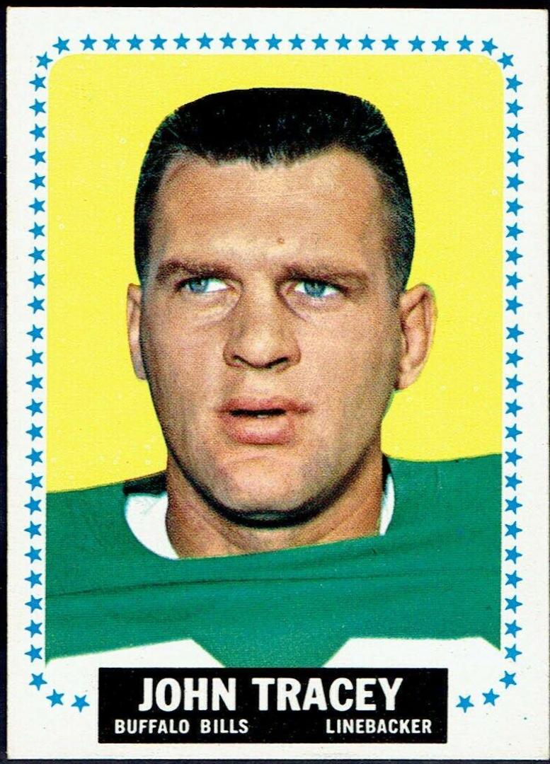 John Tracey #41 Football Cards 1964 Topps