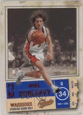 Mike Dunleavy #32 Basketball Cards 2004 Fleer Authentix